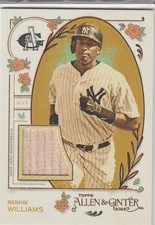 2024 TOPPS ALLEN & GINTER *BERNIE WILLIAMS GU BAT