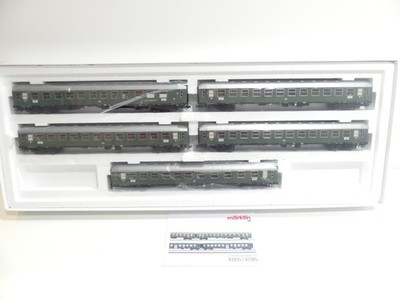 Märklin H0 43935 5teiliges Schnellzugwagen - Set 1 D96 Isar Rhone DB OVP PP379