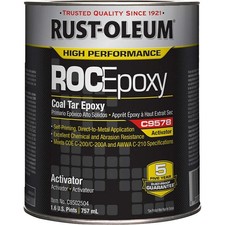 RUST-OLEUM C9502504 Coal Tar Epoxy Activator,C9578,1 qt,Can PK 4
