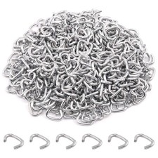Rustark 1000 Pcs 38 Galvanized Hog Rings Professional Upholstery Hog Rings... Rustark 1000 Pcs 38 Galvanized Hog Rings Professional Upholstery Hog Rings...