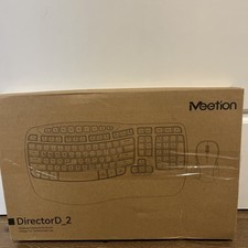 Meetion DirectorD 2 Ergonomic Keyboard Mouse Combo - Missing The USB Receiver
