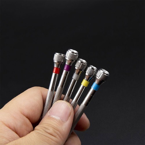 Juego de 10 destornilladores de reparación de relojes de precisión KWONG YUEN tamaños 1 juego (10 piezas ↑ - Imagen 7 de 9