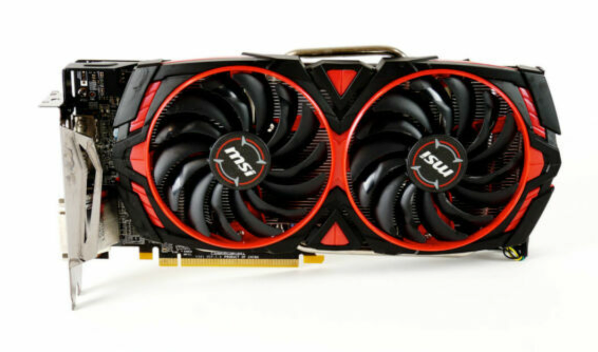 MSI AMD Radeon RX 580 ARMOR MK2 OC 8GB GDDR5 Graphics Card for