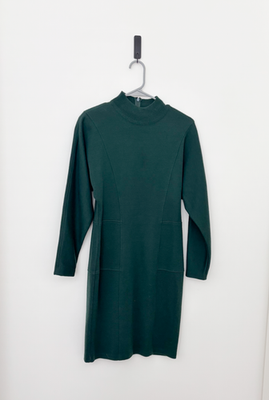 green emerald velvet dress Feeling The Love Emerald Green Embellished Sweater Dress – Shop the Mint main image 0