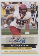 2022 Leaf Pro Set Draft Auto Gold Charlie Kolar #PSA-CK1 Auto 4g8