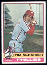 1976 Topps #502 Tim McCarver