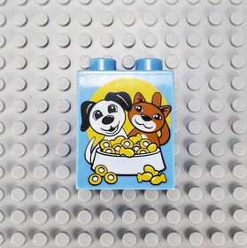 LEGO - DUPLO - 4624 - Brick Box Green - Complete Set with Manual - Ships Fast!