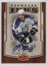 2006-07 Flair Showcase Showcase Inks Dustin Brown #I-DU Auto 10k8