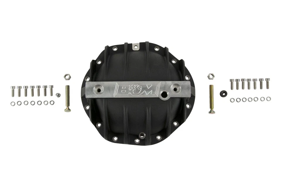For GMC Sierra 1500 2008-2011 B&M 71505 Rear Extra Capacity Differential Cover Foto 3 de 4