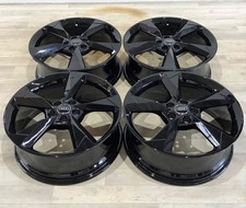 4 x Original Audi Q3 83A F3 Alufelgen schwarz 7x19 Zoll ET43 Felgen 83A601025N