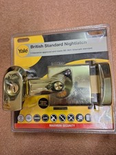 Yale BS 3261 Nightlatch Lock - Brass