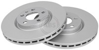 2X A.B.S. Bremsscheibe 17406 FüR Lancia Fiat Peugeot Ulysse Scudo Phedra 807 C8