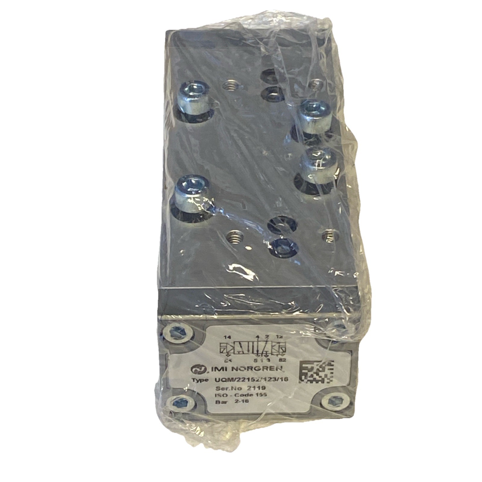 IMI Norgren UQM/22152/123/16 - ISO 1 Valve (5/2-Way) - NEW & Original Packaging