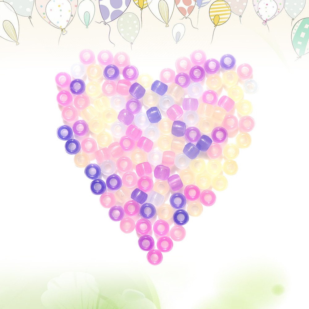 500PCS Beads Color Magically Changing UV Reactive Beads for