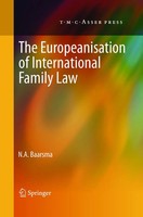The Europeanisation Of International Family Law N. A. Baarsma Taschenbuch Xv