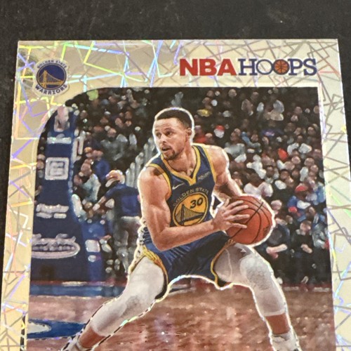 2019-20 Panini NBA Hoops Premium Stock Stephen Curry #59 Silver Holo Lazer Prizm - Picture 2 of 4