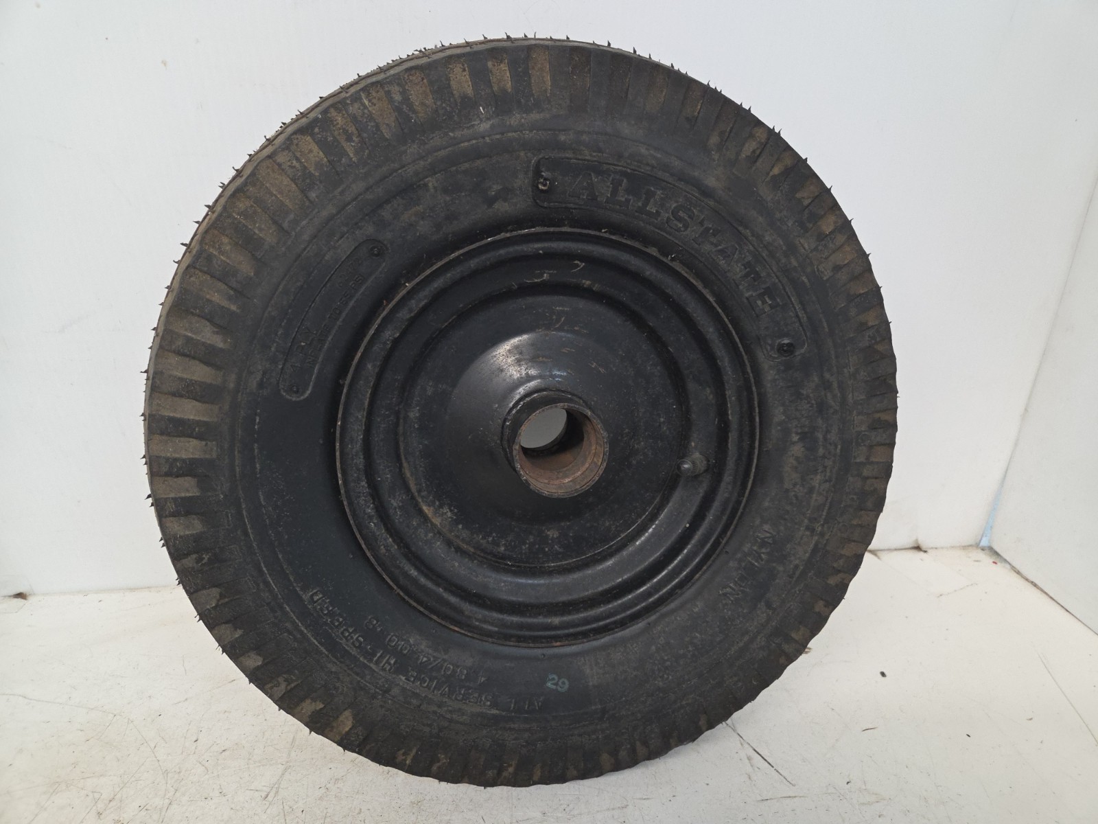 Vintage NOS Sears Allstate Single Wheel Trailer Wheel and Tire  4.80/4.00-8