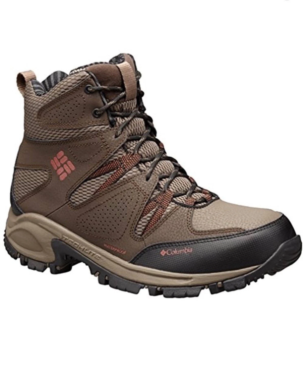 NWT Columbia Liftop II Thermal Coil Men’s Boots Size 7 Brown Waterproof Winter