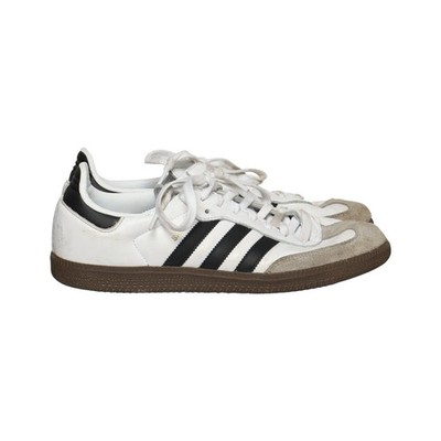Adidas Originals, Sneaker, Größe: 44, Samba, Weiß/Schwarz/Grau, Herren #Tl3