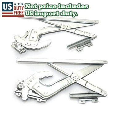 Fit 1988-94 Isuzu Faster KB42 KB46 Chevrolet LUV Front Door Window Regulator Set