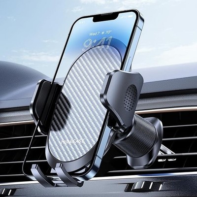 Miracase Phone Holders for Your Car with Metal Hook Clip, Air Vent Cell Phone 