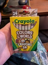 Lot Of 5 Crayola Colors Of The World 24 Count Box B1