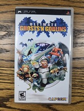 Ultimate Ghosts 'N Goblins (Sony PSP, 2006) MANUAL INCLUDED 