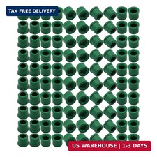 100PCS 1/4" Quick Coupler Charging Gaskets, HVAC Hose Seals, Rubber O-Ring Repai