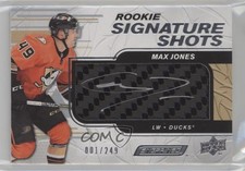 2023 Engrained 2019-20 Update Rookie Signature Shots 1/249 Max Jones Auto 12mg