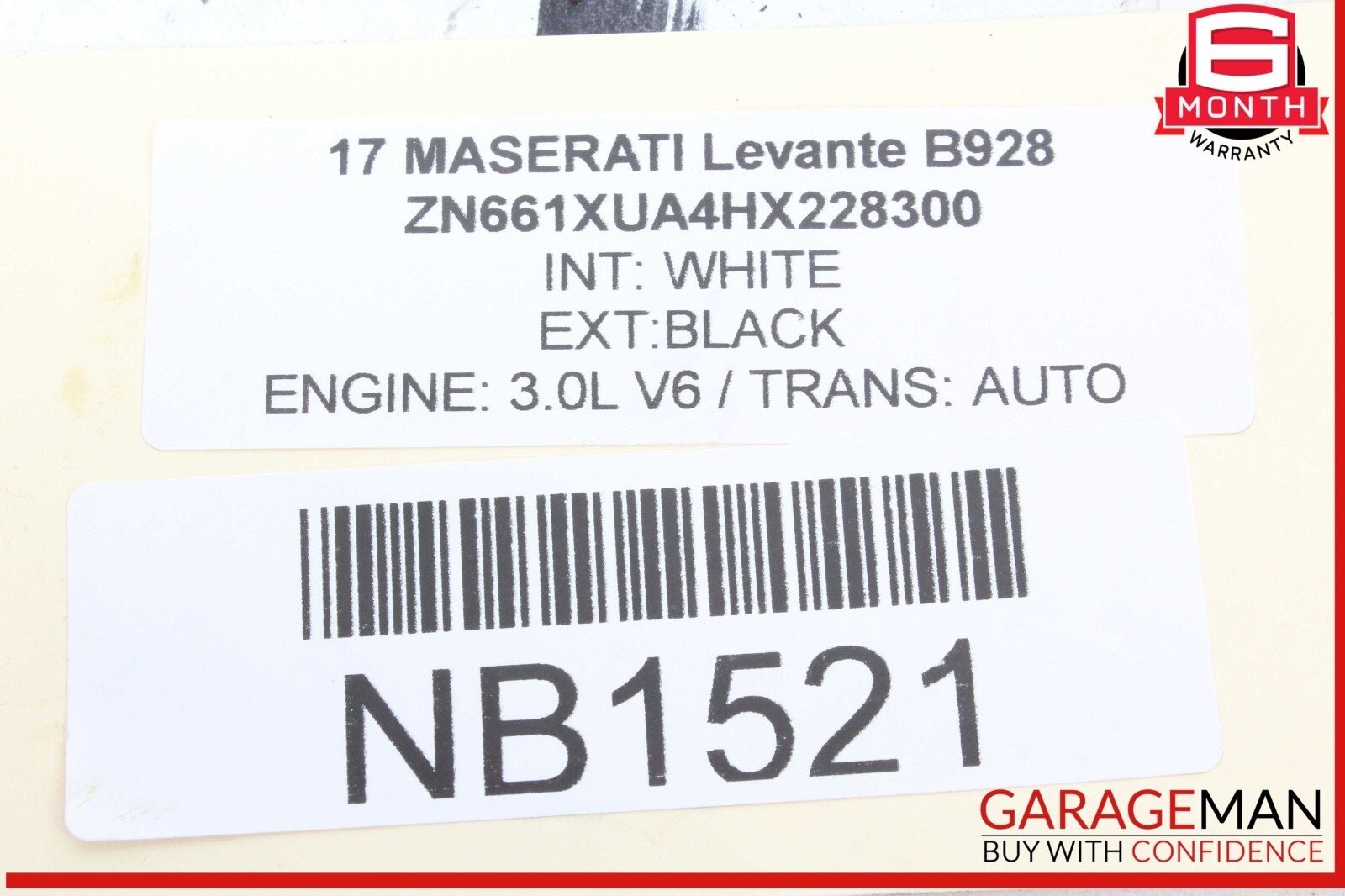Maserati Levante 2017-2020 Right Master cylinders Set