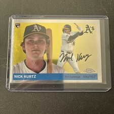 Nick Kurtz Chrome 2025 #254 Auto