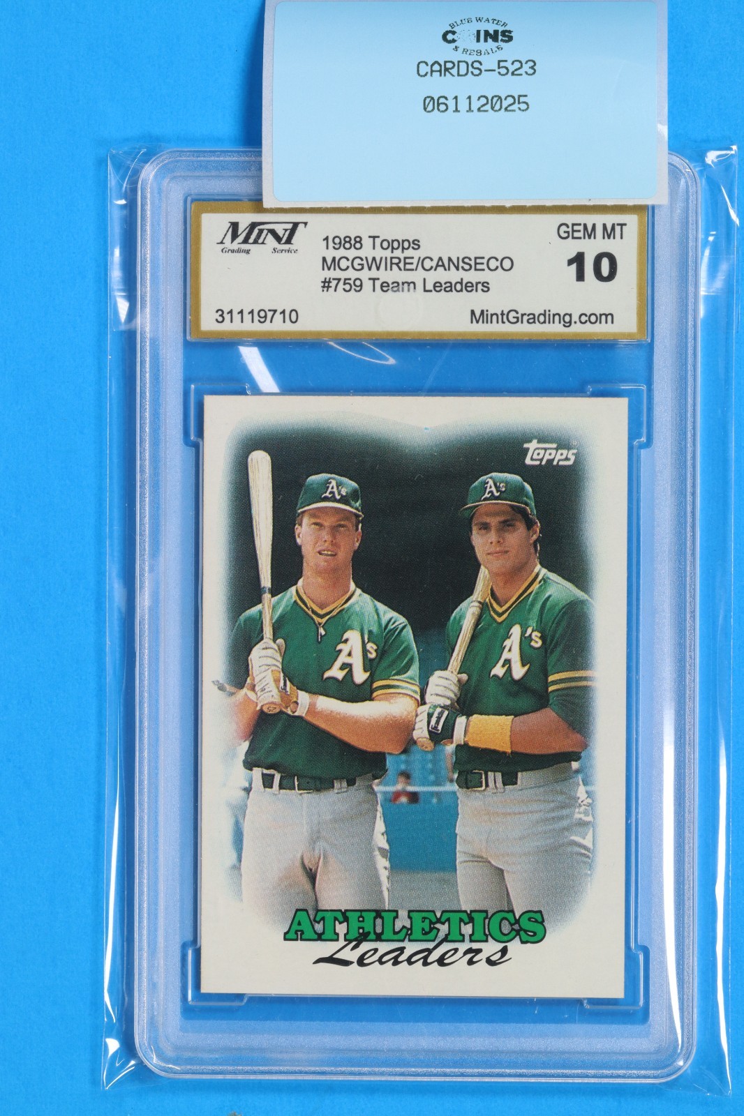 Jose Canseco #10 1996 Collector's Choice Baseball You Make the Play