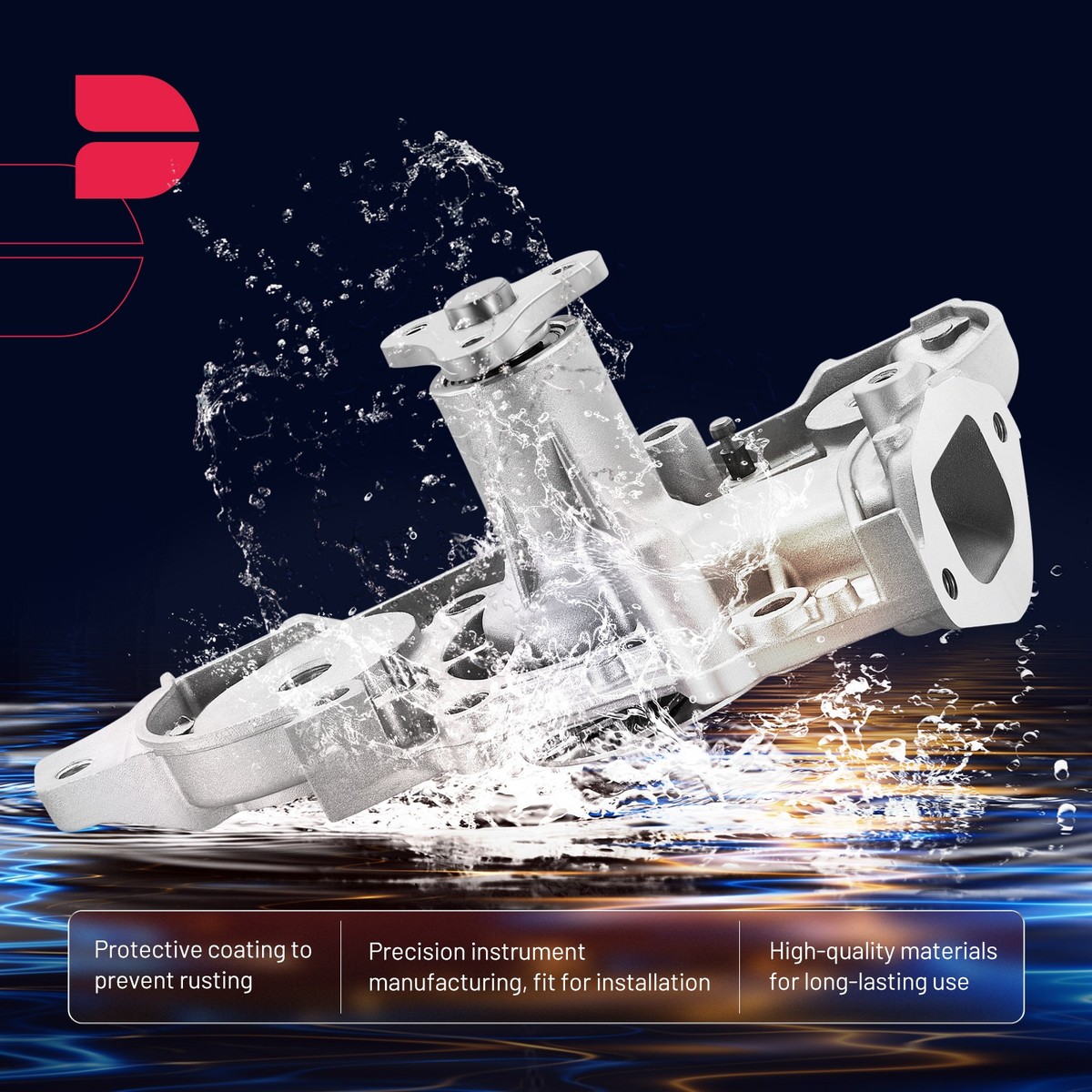 Water Pump For Mazda MX-3 94-96 1.6L Miata 94-97 99-05 1.8L