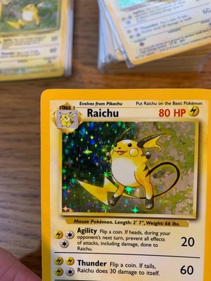 Raichu (14/102) Holo Base Set Pokemon Card! FAST & FREE P&P! | eBay UK