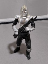 1978 Mattel CYLON Battlestar Galactica Centurian Silver Action Figure w/ Weapon