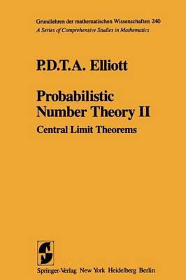 Probabilistische Zahlentheorie II - 9781461299943