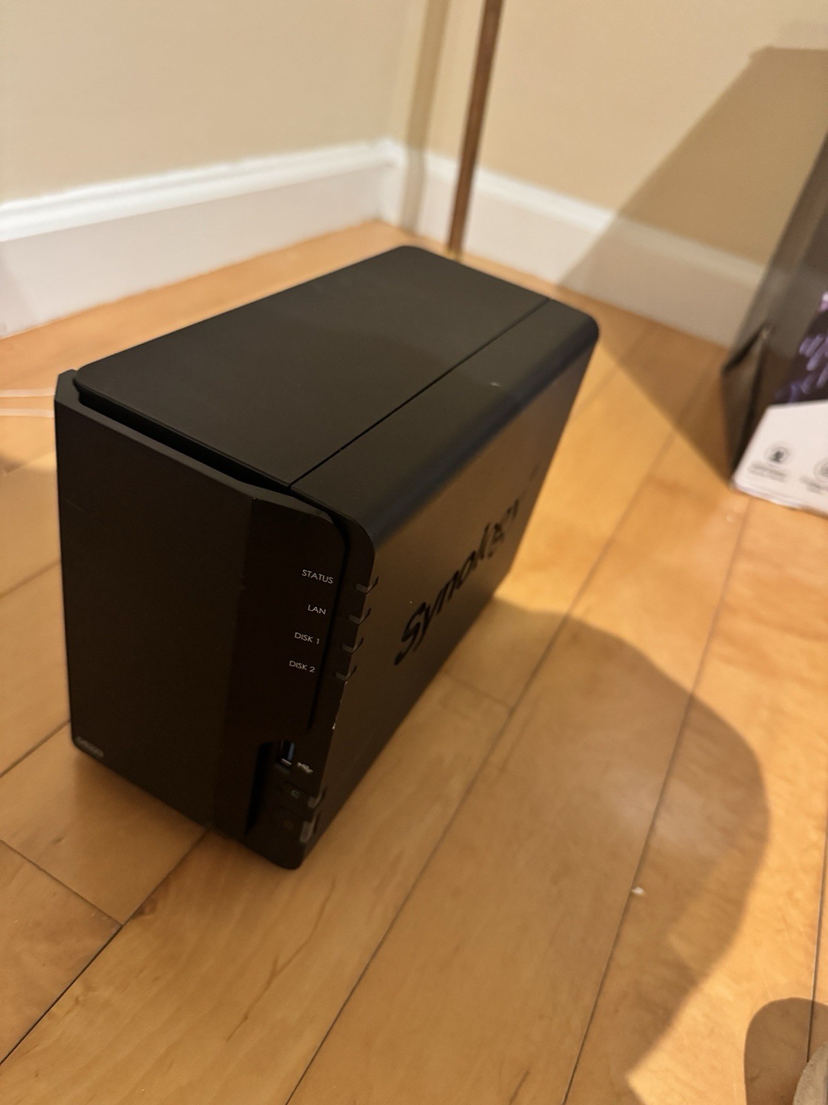 Synology DiskStation 2-Bay Network Attached Storage NAS, Black