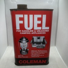 COLEMAN FUEL Coleman latta vuota vintage 1L retrò