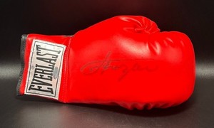 Joe Frazier Autographed Everlast Boxing Glove Steiner Authenticated