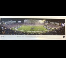 Kansas State Wildcats Avery Johnson Signed Panoramic Photo JSA Certified