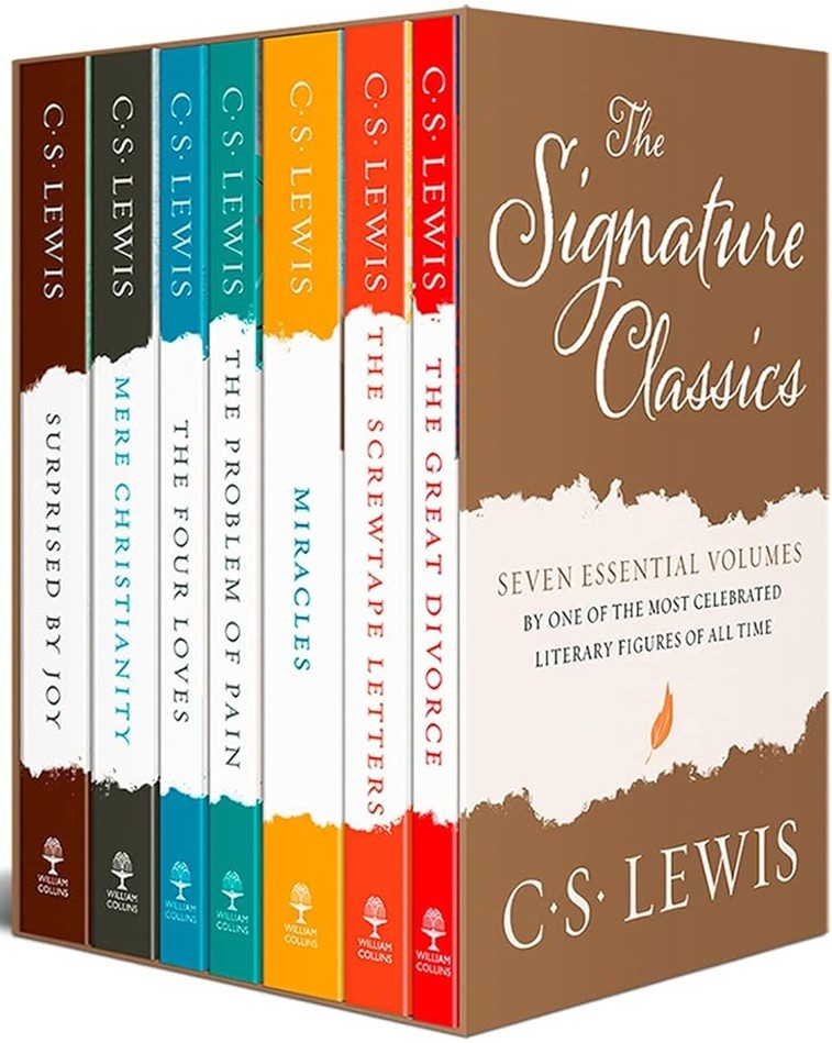 C. S. Lewis Signature Classic 7 Books Collection Boxed Set Mere Christianity