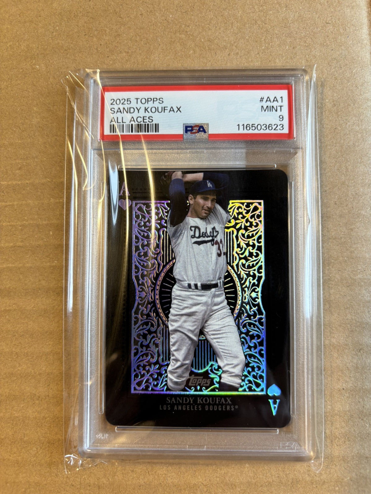 2025 Topps Series 1 - All Aces Sandy Koufax #AA-1