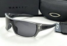 Oakley TURBINE ROTOR 9307 Matte Grey Frame Black Prizm Lens Sunglass NEW