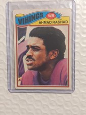 1977 Topps Football Card 359 Ahmad Rashad Minnesota Vikings 