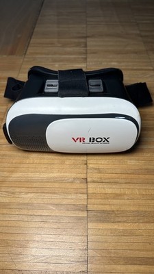 VR Box   Virtual Reality Brille -  für Handys - Schwarz/Weiß - Wie neu 