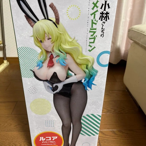 Lucoa Bunny ver. Figura Estilo B Miss Kobayashi's Dragon Maid Escala 1/4 con caja - Imagen 3 de 5