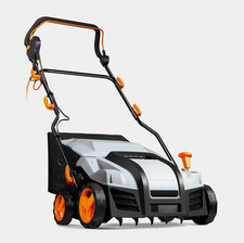 Lawn Scarifier/Aerator/Rake Cordless – for Dethatching/Raking Grass of Thatch