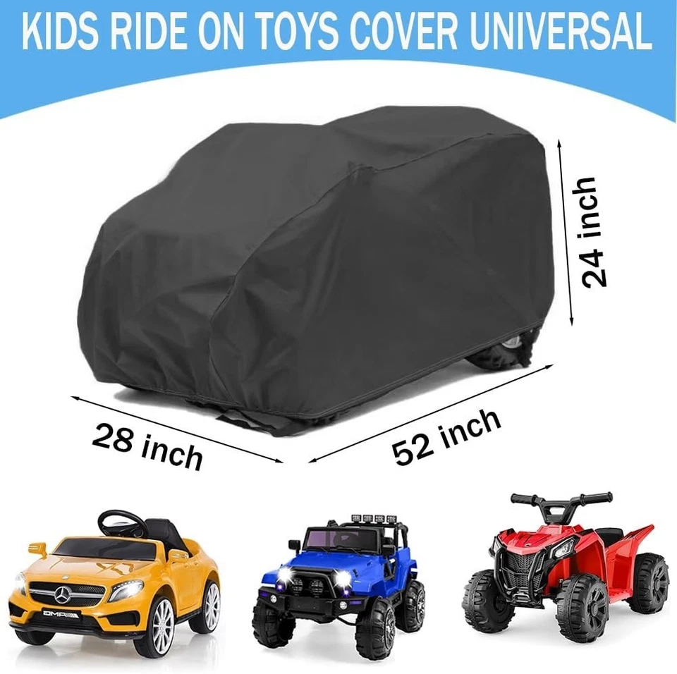 Kids Ride-On Toy Car Cover, Waterproof Kids Car Cover for Large Ride On Truck... - Image 4 of 4