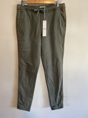Hudson NWT Women s Track Trouser Rolled Cuffs Small Khaki Green