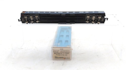 Rivarossi 9542 N Scale Baltimore & Ohio Observation Passenger Car #5014 LN/Box - Picture 2 of 2